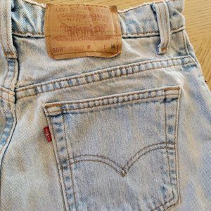 LEVI'S 550 Mom Jeans High Rise  SIZE 14